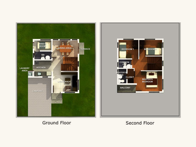 AsianLeaf ModelA SitePlan