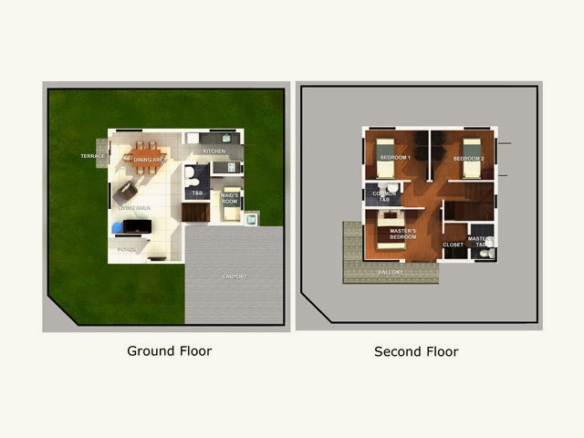 AsianLeaf ModelA SitePlan