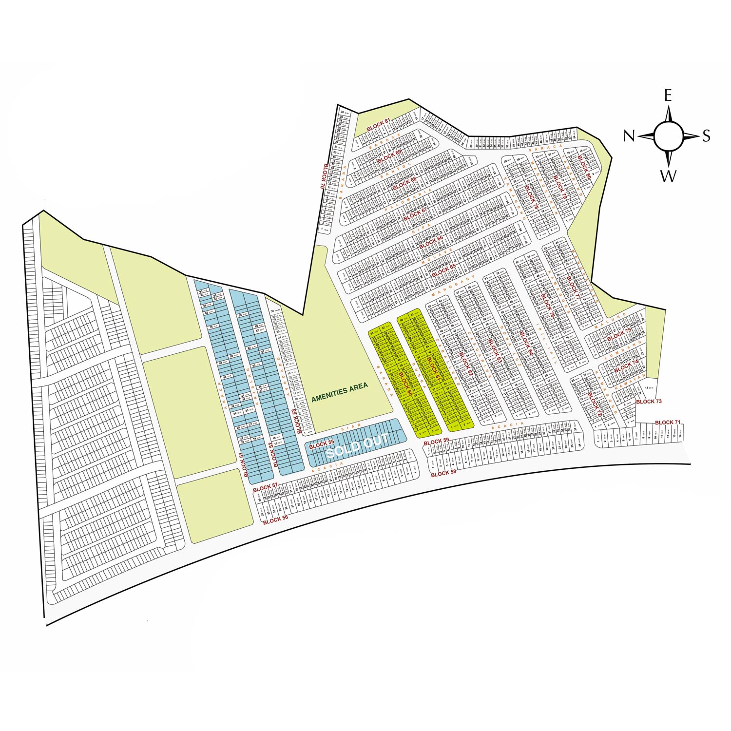 Site Plan Bel Aldea